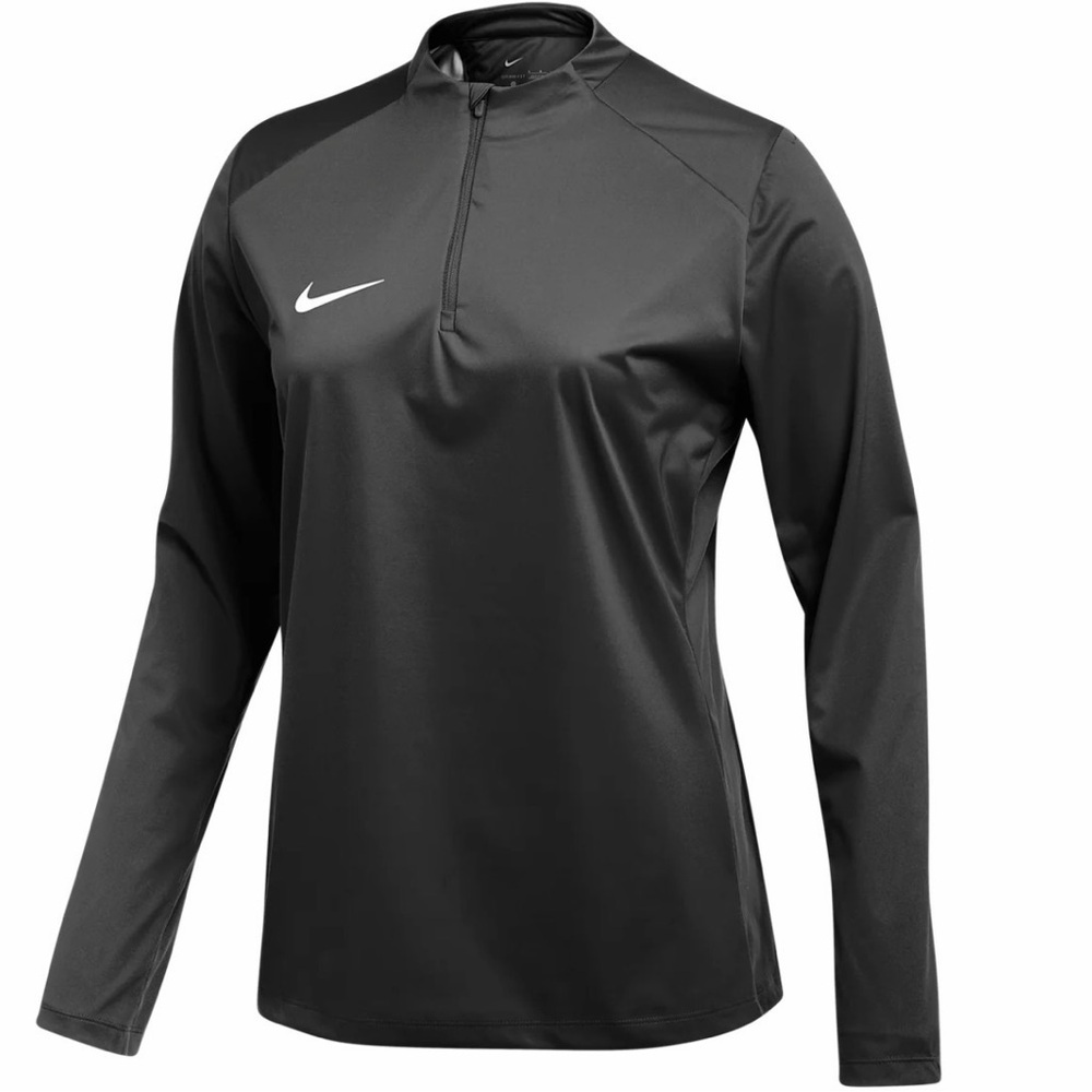 Nike Storm-FIT Strike 24 Drill Top Black Quarter Zip Training Women Size M